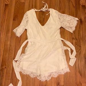 White romper